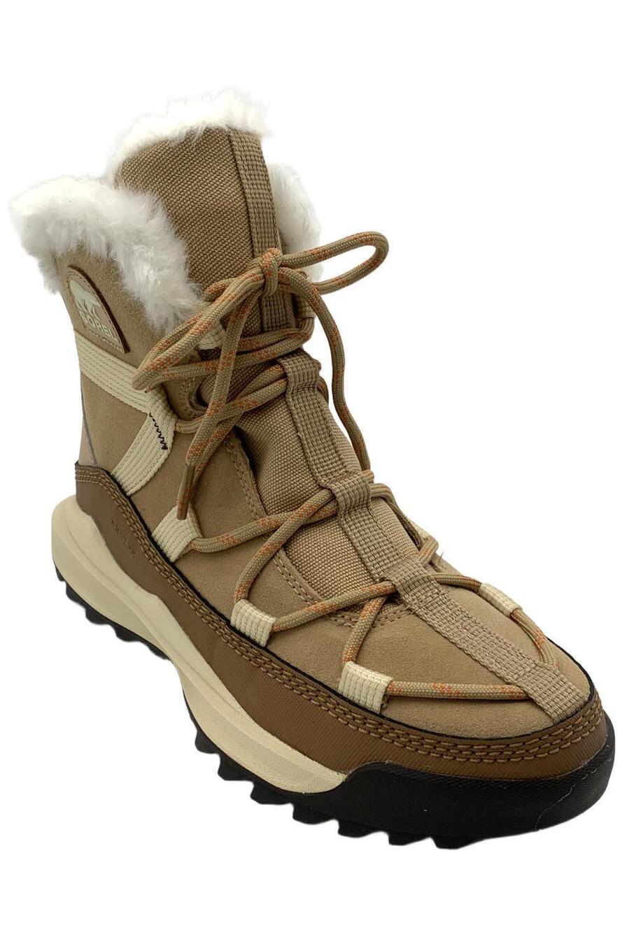 Sorel Women's ONA RMX Glacy Waterproof Boots Canoe/Sea Salt - Medium